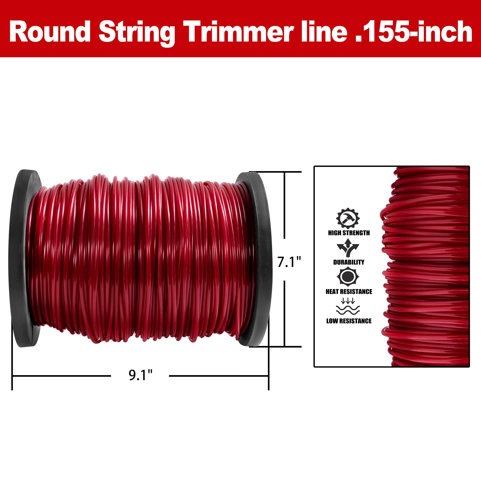 Nylon Trimmer Line Round