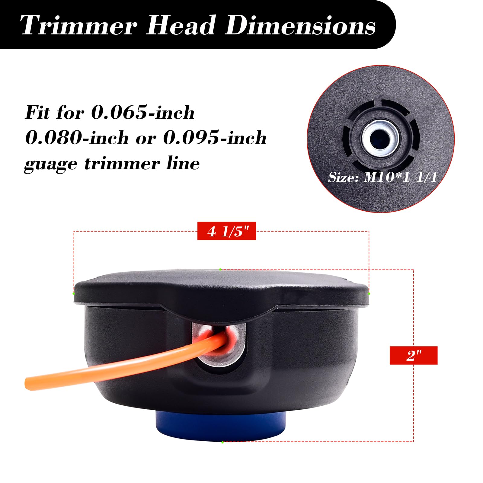 T25 Tap Trimmer Head